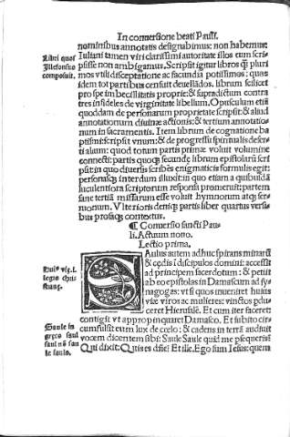 In conuersione beati Pauli