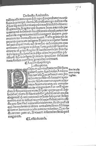 De santo Ambrosio