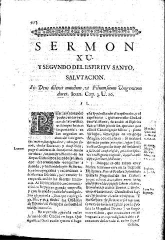 Sermon XU y Segundo del Espiritv Santo