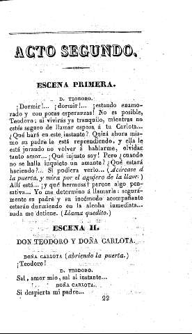 Acto Segundo