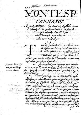 Montes Parnassos... Capit. 19
