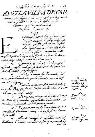 Eso y la villa de Carmona. Capitulo 5
