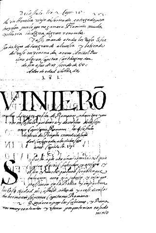 Vinieron muchos linages nobles de Romanos. Capitulo 17