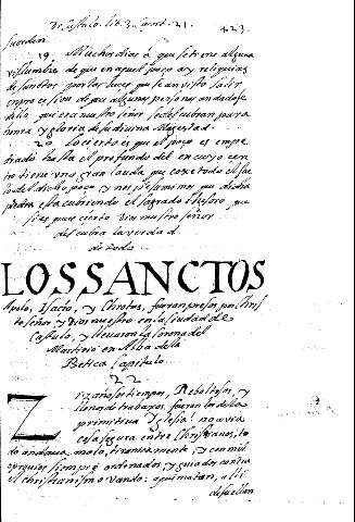 Los Sanctos Apolo, Isacio, y Chrotas... Capitulo 22