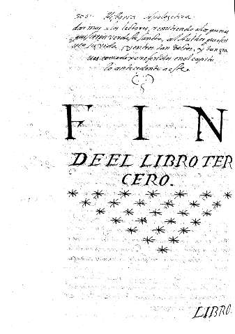 Fin del Libro Tercero