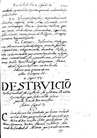 Destrvcion de la ciudad de Castulo... Capit. 3