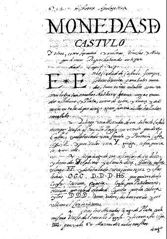 Monedas de Castulo. Capit. 27