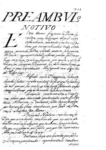 Preambulo notivo
