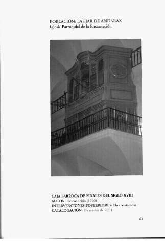 Laujar de Andarax. Iglesia Parroquial de la Encarnación