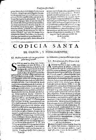 Codicia santa de gracia , y merecimientos