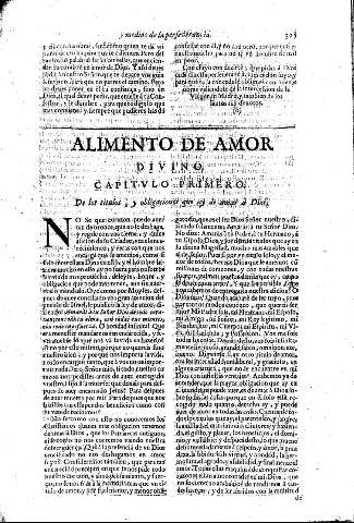 Alimento de amor Divino