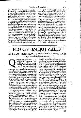 Flores espiritvales