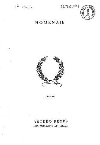 Homenaje 1863-1963