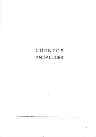 Cuentos andaluces