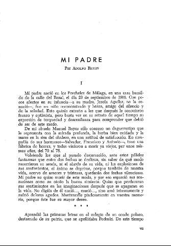 Mi padre por Adolfo Reyes
