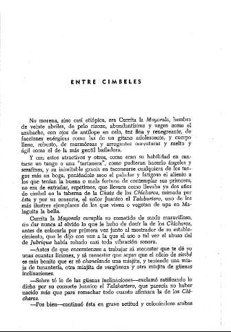 Entre cimbeles