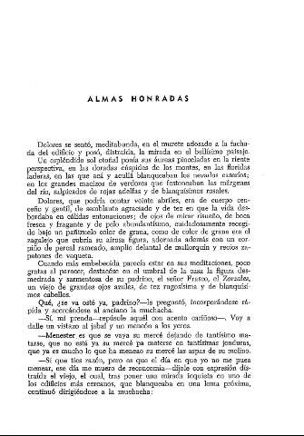 Almas honradas