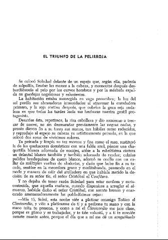 El triunfo de la Pelirroja