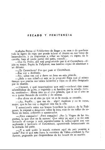 Pecado y penitencia