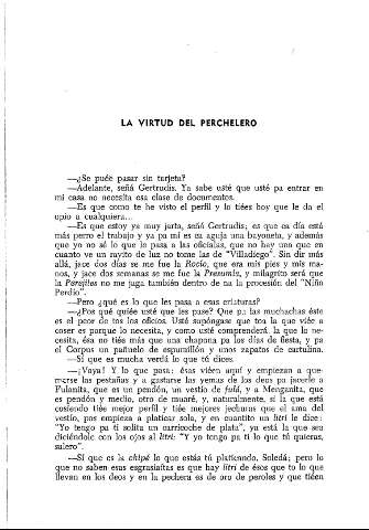 La virtud del Perchelero