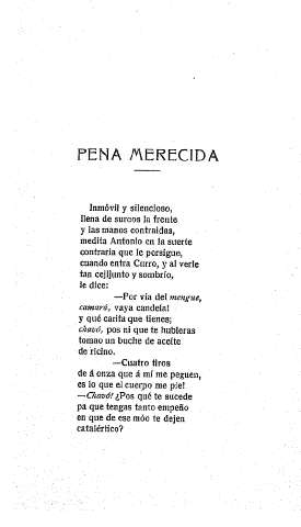 Pena merecida