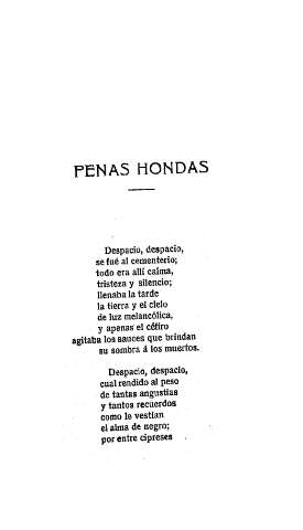 Penas hondas