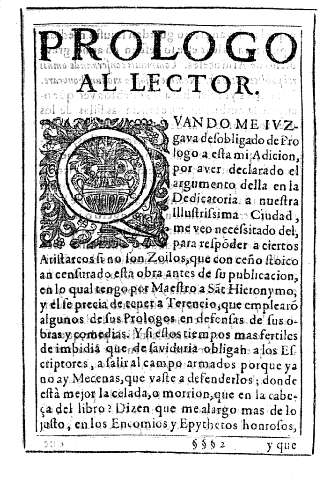 Prologo al lector