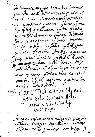 Cap.3. Del admirableartificio dela sciencia Astro nomica y laverdadqe ensi tiene