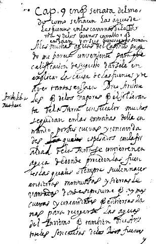 Cap.9. Enqe setrata delmodo como sehacen las aguarde las fuentes enlas cavernas de la Tierra ...