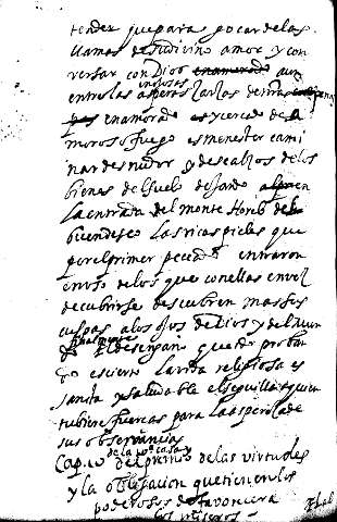 Cap.10. Dela 10ª casay delpremio delas virtudes y la obligacion quetienenlos poderosos defavorecera los miseros