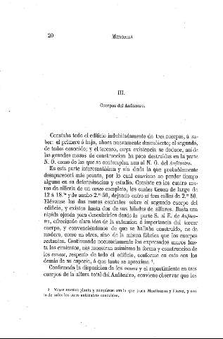 III. Cuerpos del Anfiteatro