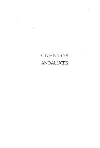 Cuentos andaluces