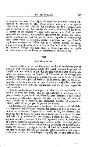 VIII. Las alas rotas
