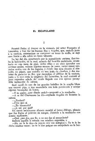El escapulario. I