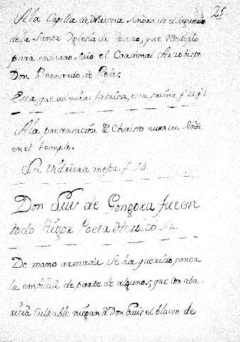 Don Luis de Gongora fue en todo Rigor Poeta Heroico
