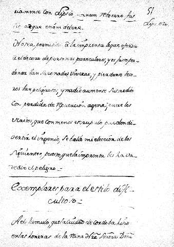 Exemplares para el estilo dificultoso