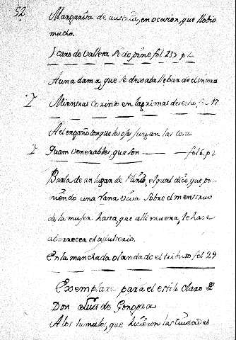 Exemplar para el estilo claro de Don Luis de Gongora