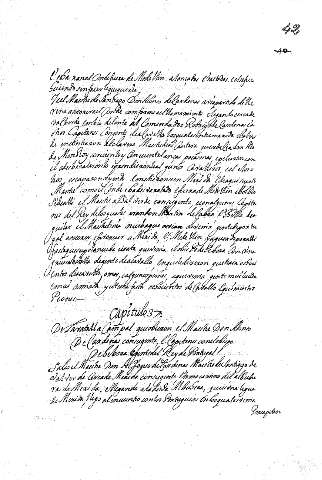 Capitulo.37. Delavatalla Campal, queobieron el Maestre Don Alonso DeCardenas consugente ...