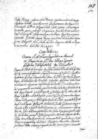 Capitulo.121. Decomo el Almirantefueporlatierra abuscarel oro Alaprovincia de Cibao edeloque leoparecio delatierra y delafortaleza que Sizoenella