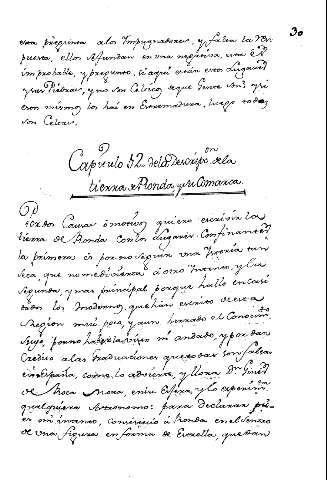 Capitulo. 12º dela Descripcion dela tierra deRonda ysu Comarca