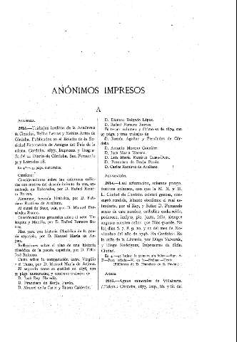 Anónimos impresos