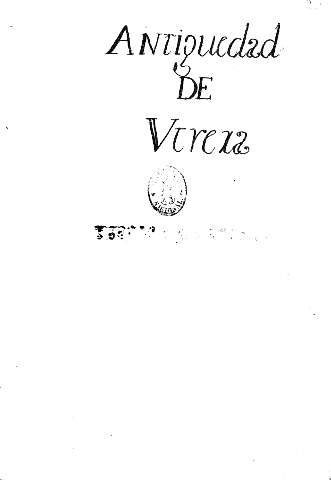 Antiguedad de Vtrera