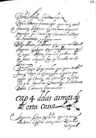 Cap 4 delas armas de esta cassa