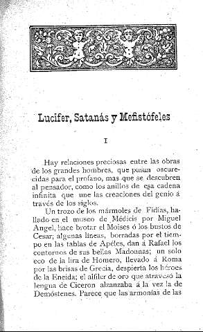 Lucifer, Satanás y Mefistófeles