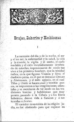 Brujas, Zahoríes y Hechiceras