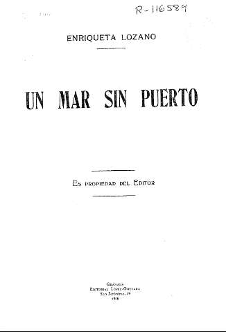 Un mar sin puerto