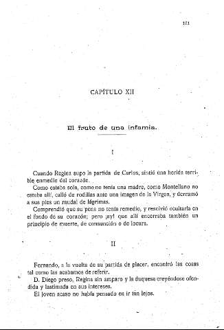 Capítulo XII. El fruto de una infamia