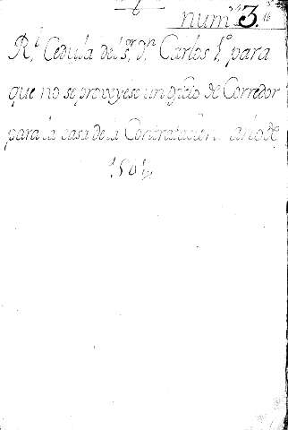 Rl. Cedula del Sor Jn. Carlos 1º para que no se proveyese un oficio de Corredor para la casa de la Contratacion añode 1501
