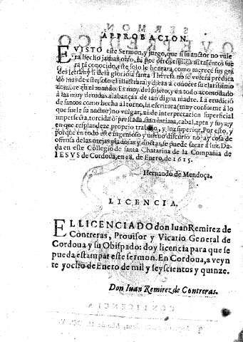 Aprobacion. Licencia