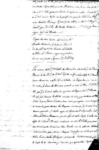 Copia de otra carta del mismo D. Nicolas Antonio su fecha en Roma â 20 de febº de 1678 escrita al Cabildo de Otro Sacº Monte, cuyo original està en el Citado Legaxo 8 al fol 456